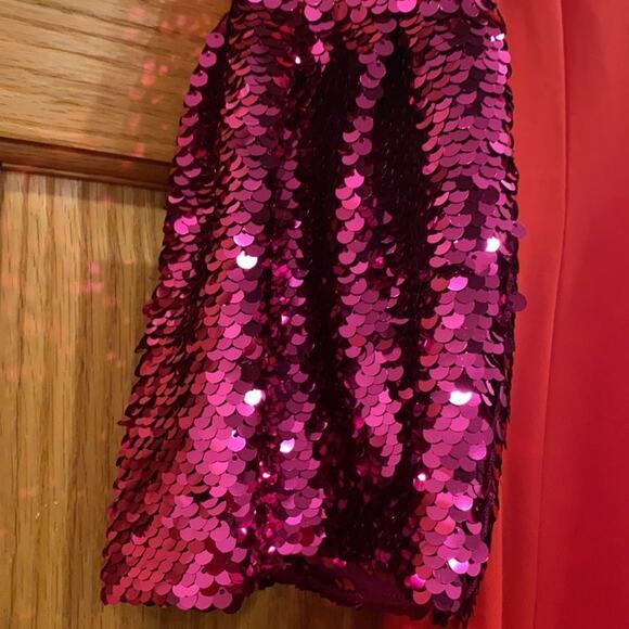 Sachin Babi Byzas Gown Cerise - Picture 5 of 14